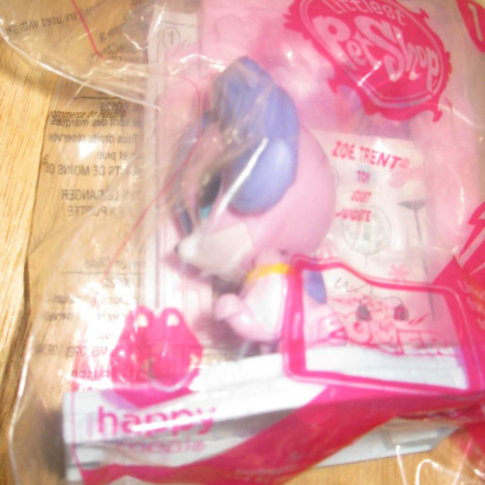 McDonald's Littlest Pet Shop Zoe Trent Toy #1